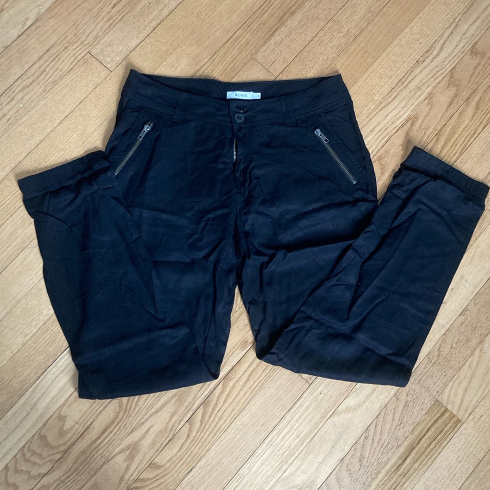 Ricki’s Black Tencel Joggers